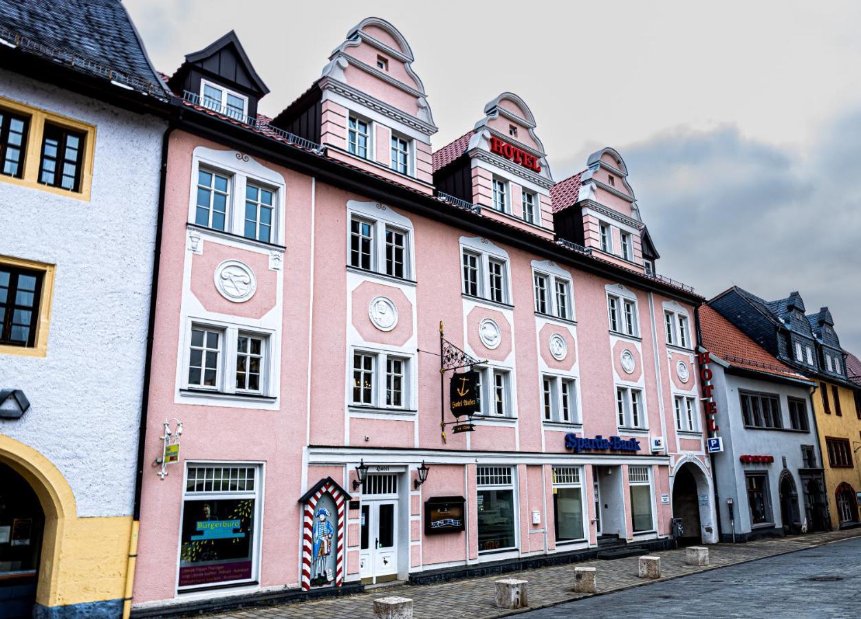 Hotel Anker Saalfeld Saale Extérieur photo