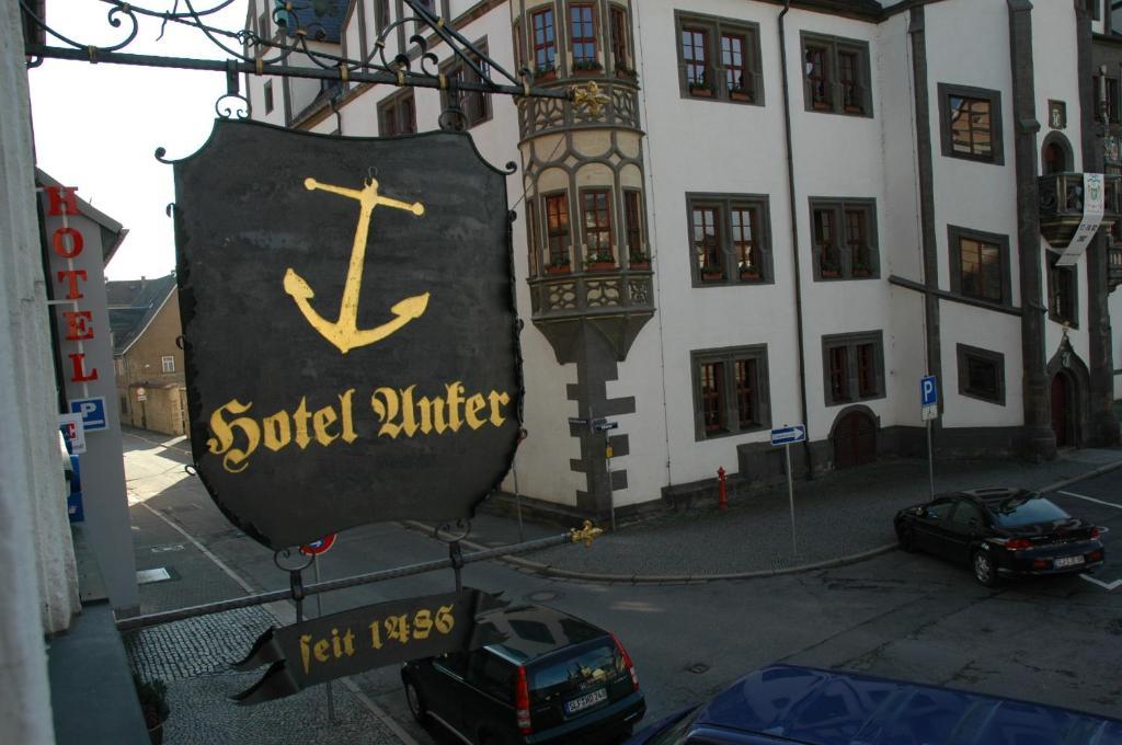 Hotel Anker Saalfeld Saale Extérieur photo